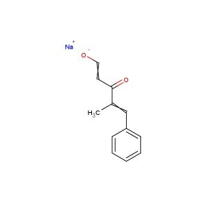 sodium 4-methyl-3-oxo-5-phenylpenta-1,4-dien-1-olate
