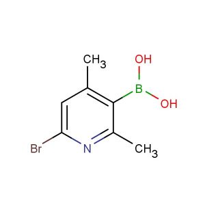 (6-bromo-2,4-dimethylpyridin-3-yl)boronic acid