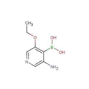 (3-amino-5-ethoxypyridin-4-yl)boronic acid