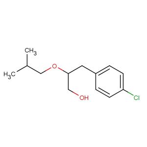 3-(4-chlorophenyl)-2-(2-methylpropoxy)propan-1-ol