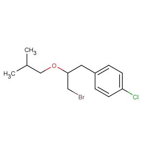 1-[3-bromo-2-(2-methylpropoxy)propyl]-4-chlorobenzene