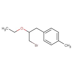 1-(3-bromo-2-ethoxypropyl)-4-methylbenzene