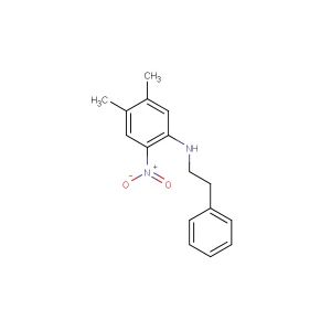 4,5-dimethyl-2-nitro-N-(2-phenylethyl)aniline