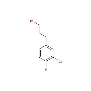 3-(3-chloro-4-fluorophenyl)propan-1-ol