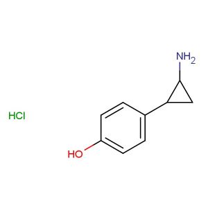 4-(2-aminocyclopropyl)phenol hydrochloride
