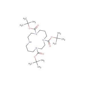 tri-tert-butyl 1,4,8,11-tetraazacyclotetradecane-1,4,8-tricarboxylate