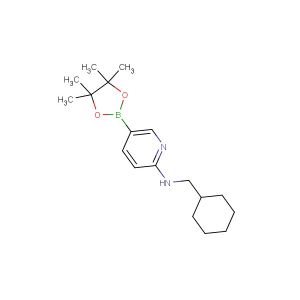 N-(cyclohexylmethyl)-5-(4,4,5,5-tetramethyl-1,3,2-dioxaborolan-2-yl)pyridin-2-amine