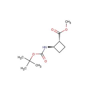 methyl (1R,2R)-2-((tert-butoxycarbonyl)amino)cyclobutane-1-carboxylate