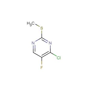 4-chloro-5-fluoro-2-(methylsulfanyl)pyrimidine