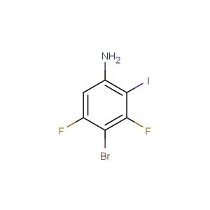 4-bromo-3,5-difluoro-2-iodoaniline