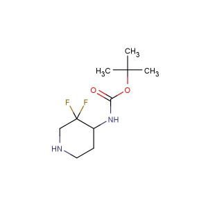 tert-butyl N-(3,3-difluoropiperidin-4-yl)carbamate