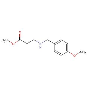 methyl 3-((4-methoxybenzyl)amino)propanoate