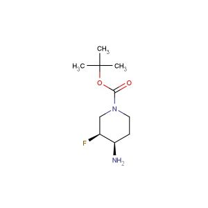 cis-(3S,4R)-1-Boc-4-amino-3-fluoropiperidine