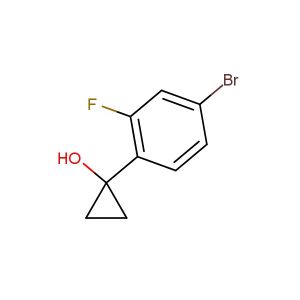 1-(4-bromo-2-fluorophenyl)cyclopropan-1-ol