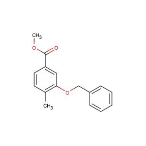 4-methyl-3-benzyloxybenzoic acid methyl ester