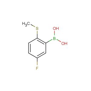 5-fluoro-2-(methylthio)phenylboronic acid