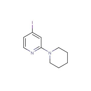 4-iodo-2-(1-piperidinyl)pyridine