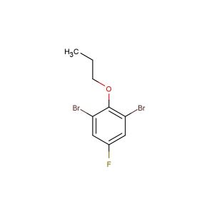 2,6-dibromo-4-fluoro-1-propoxybenzene