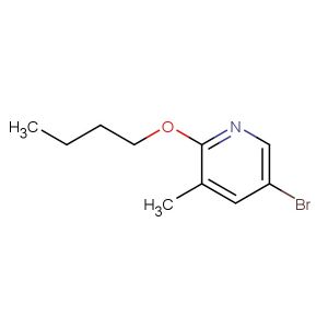 5-bromo-2-butoxy-3-methylpyridine