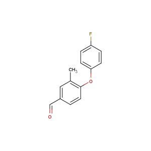 4-(4-fluorophenoxy)-3-methylbenzaldehyde