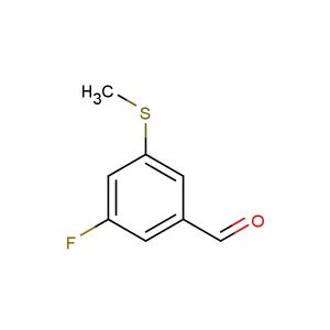 3-fluoro-5-(methylthio)benzaldehyde