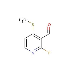 2-fluoro-4-(methylthio)nicotinaldehyde
