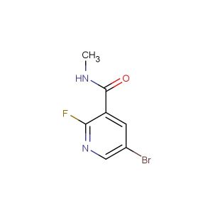 5-bromo-2-fluoro-N-methylnicotinamide