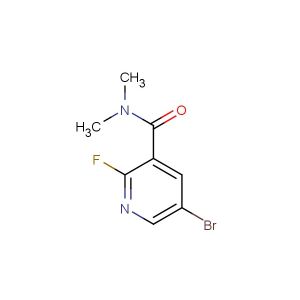5-bromo-2-fluoro-N,N-dimethylnicotinamide