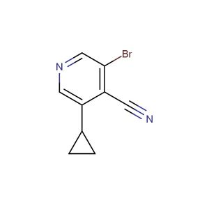 3-bromo-5-cyclopropylisonicotinonitrile
