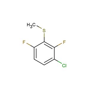 3-chloro-2,6-difluorothioanisole