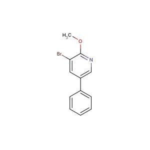 3-bromo-2-methoxy-5-phenylpyridine
