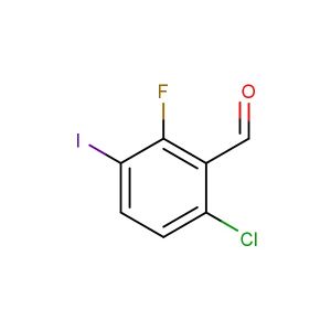 6-chloro-2-fluoro-3-iodobenzaldehyde