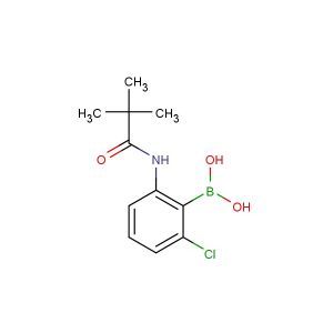 2-(tert-butylcarbonylamino)-6-chlorophenylboronic acid
