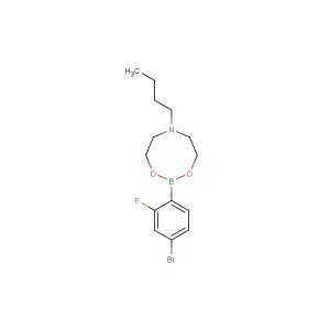 2-(4-bromo-2-fluorophenyl)-6-butyl-1,3,6,2-dioxazaborocane