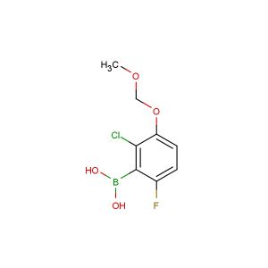 2-chloro-6-fluoro-3-(methoxymethoxy)phenylboronic acid