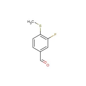 3-fluoro-4-(methylthio)benzaldehyde