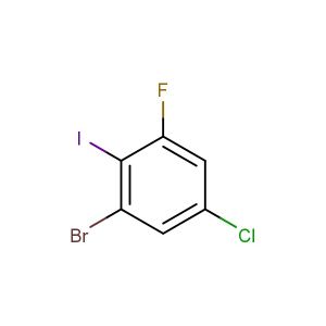 1-bromo-5-chloro-3-fluoro-2-iodobenzene