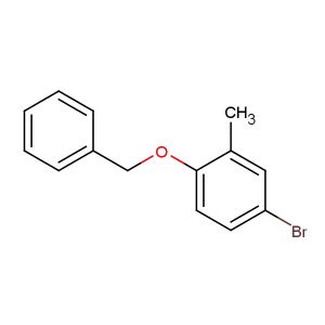 1-benzyloxy-4-bromo-2-methylbenzene