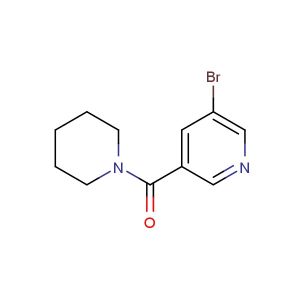 5-bromo-3-(piperidin-1-ylcarbonyl)pyridine