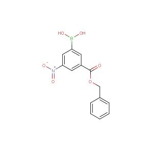 3-benzyloxycarbonyl-5-nitrophenylboronic acid