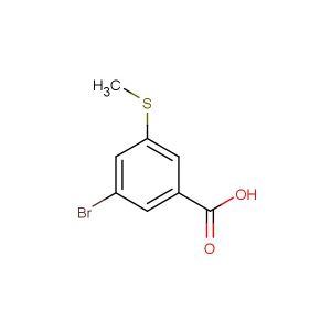 3-bromo-5-(methylthio)benzoic acid