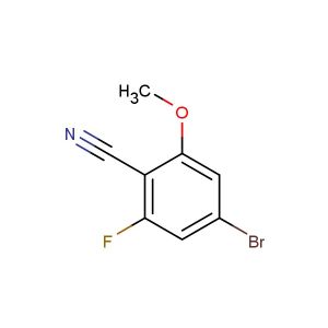4-bromo-2-fluoro-6-methoxybenzonitrile