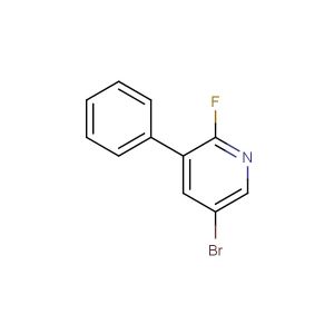 5-bromo-2-fluoro-3-phenylpyridine