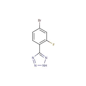 5-(4-bromo-2-fluorophenyl)-2H-tetrazole