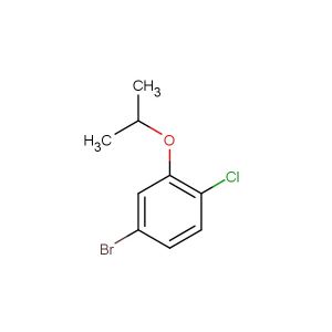 4-bromo-1-chloro-2-(propan-2-yloxy)benzene
