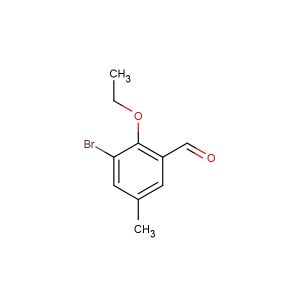 3-bromo-2-ethoxy-5-methylbenzaldehyde
