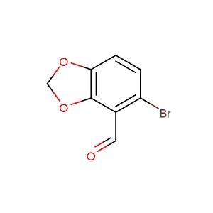 5-bromo-1,3-benzodioxole-4-carboxaldehyde