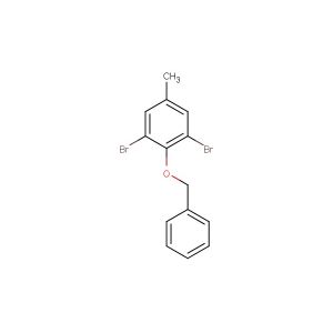 1,3-dibromo-5-methyl-2-(phenylmethoxy)- benzene