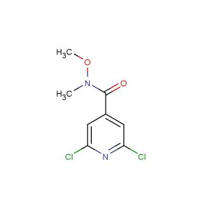 2,6-dichloro-N-methoxy-N-methylisonicotinamide