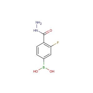 3-fluoro-4-hydrazinocarbonylphenylboronic acid